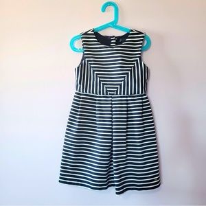 Girls navy blue casual dress